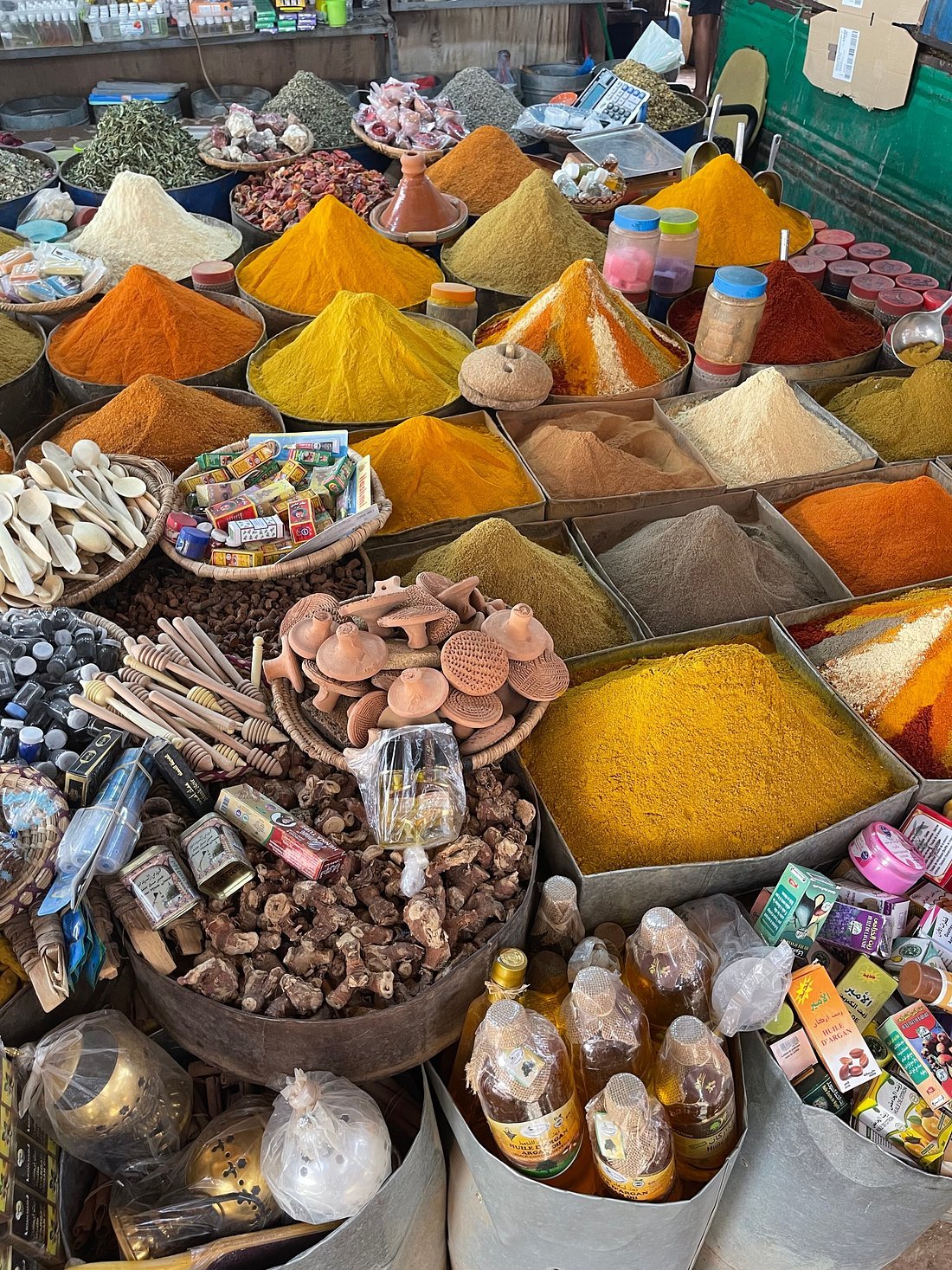Traditional atrium in Marrakech